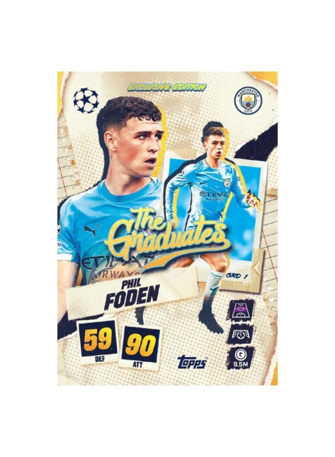 Topps Match Attax UCC 2025/2026 Collectible Football Trading Cards, Single Pack (12 Cards) - Image 3